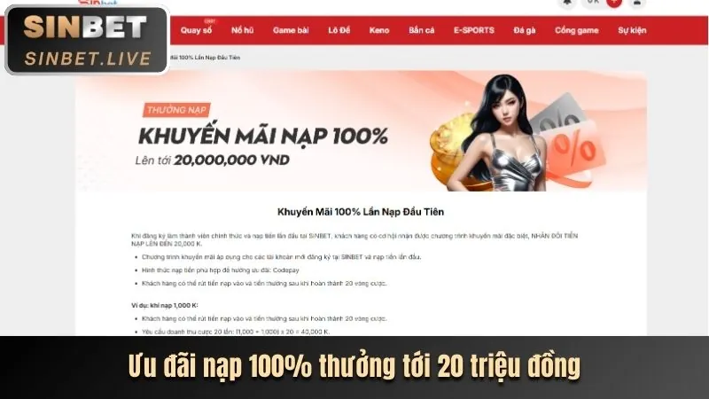 Khuyến mãi mới nhất 3vim nhà cái